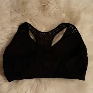 Black Sports Bra